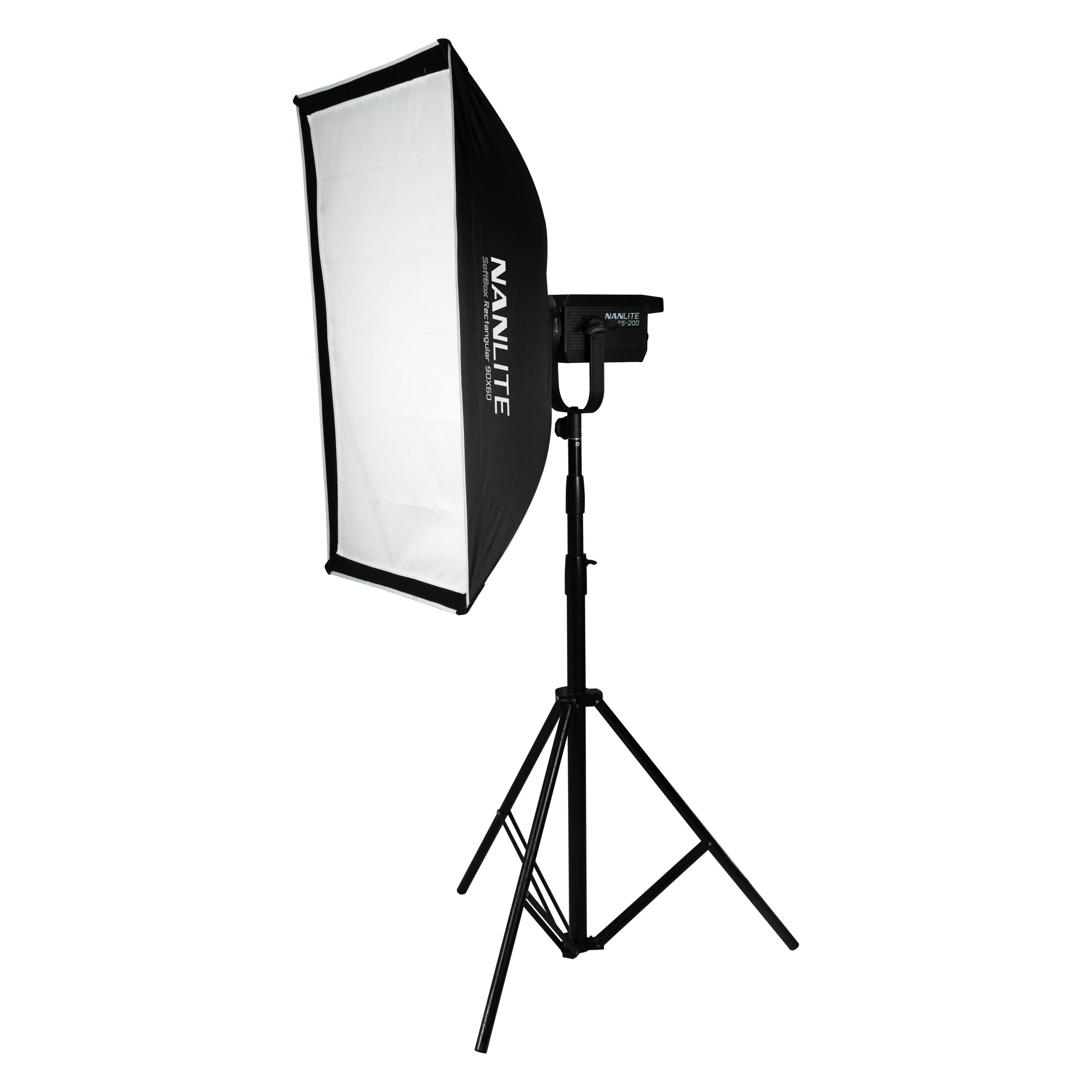 Nanlite Rectangle Softbox 60x90cm (Softbox, 60 cm) (SB-RT-90X60)
