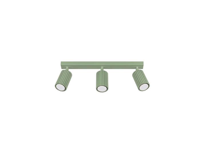 Design Deckenlampe „Karbon“ 3-flammig Salbeigrün Sollux Lighting