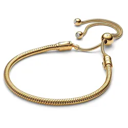 Pandora 563580C01-2 Damenarmband Slider Goldfarben