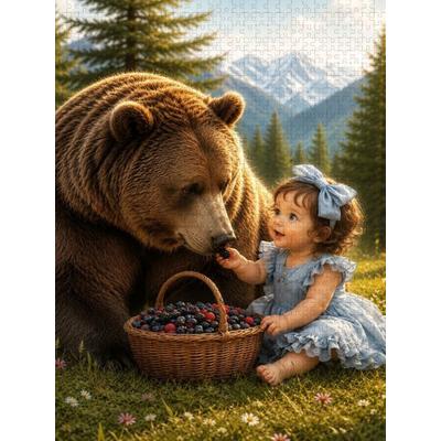 CALVENDO Puzzle Teilen macht Freude | 2000 Teile Lege-Größe 90x67cm Foto-Puzzle für glückliche Stunden