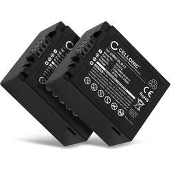 Cellonic Akku für Panasonic Lumix DMC-GF1, DMC-G2, DMC-G1, DMC-GH1, DMC-G10 (Kamera Akku), Kamera Stromversorgung, Schwarz