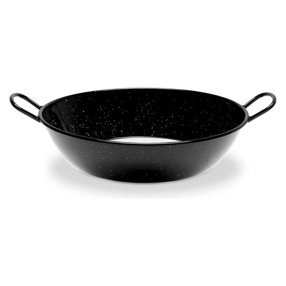 Vaello Tiefe Pfanne mit Griffen Emaillierter Edel (Ø 40 cm) (Bräter + Schmortopf, Bratpfanne, Edelstahl, Gusseisen) (46036402)
