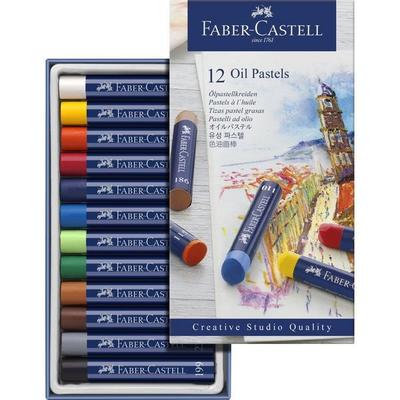 Faber-Castell Ölpastellkreiden, 12er Set