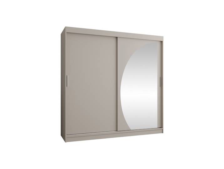 SCHWEBETÜRENSCHRANK Wika 200 cm mit Schubladen