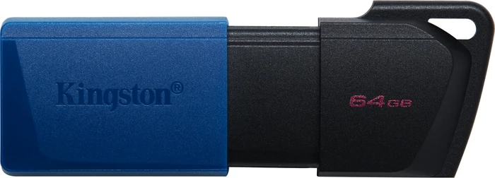 Kingston DataTraveler Exodia M 64GB, schwarz-blau