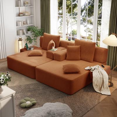 Loedds 97-inch 2-Seat Sleeper Loveseat with Convertible Design, Storage and Spring Seat Support, Light Green