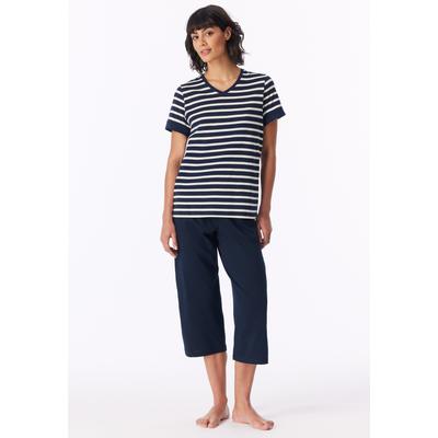 Schiesser "Casual Essentials" 2tlg., mit modisch umgeschlagenen Ärmeln