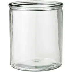 IB Laursen Hannah Glastopf Zylinderform, 17 cm Ø: 14,5 cm