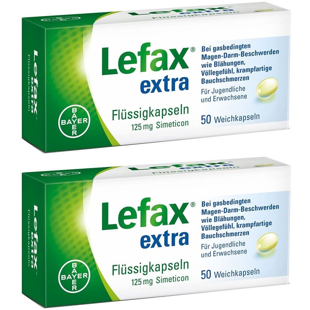 Lefax extra Flüssigkapseln 2x 2x50 St Kapseln