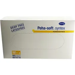 PEHA-SOFT Syntex Unters.Handsch.unste.pud.frei M 100 St