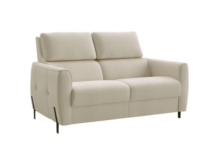 Stylife 2-Sitzer-Sofa, Creme, Metall, 149x91x101 cm, Stoffauswahl, Wohnzimmer, Sofas & Couches, Sofas, 2-Sitzer Sofas