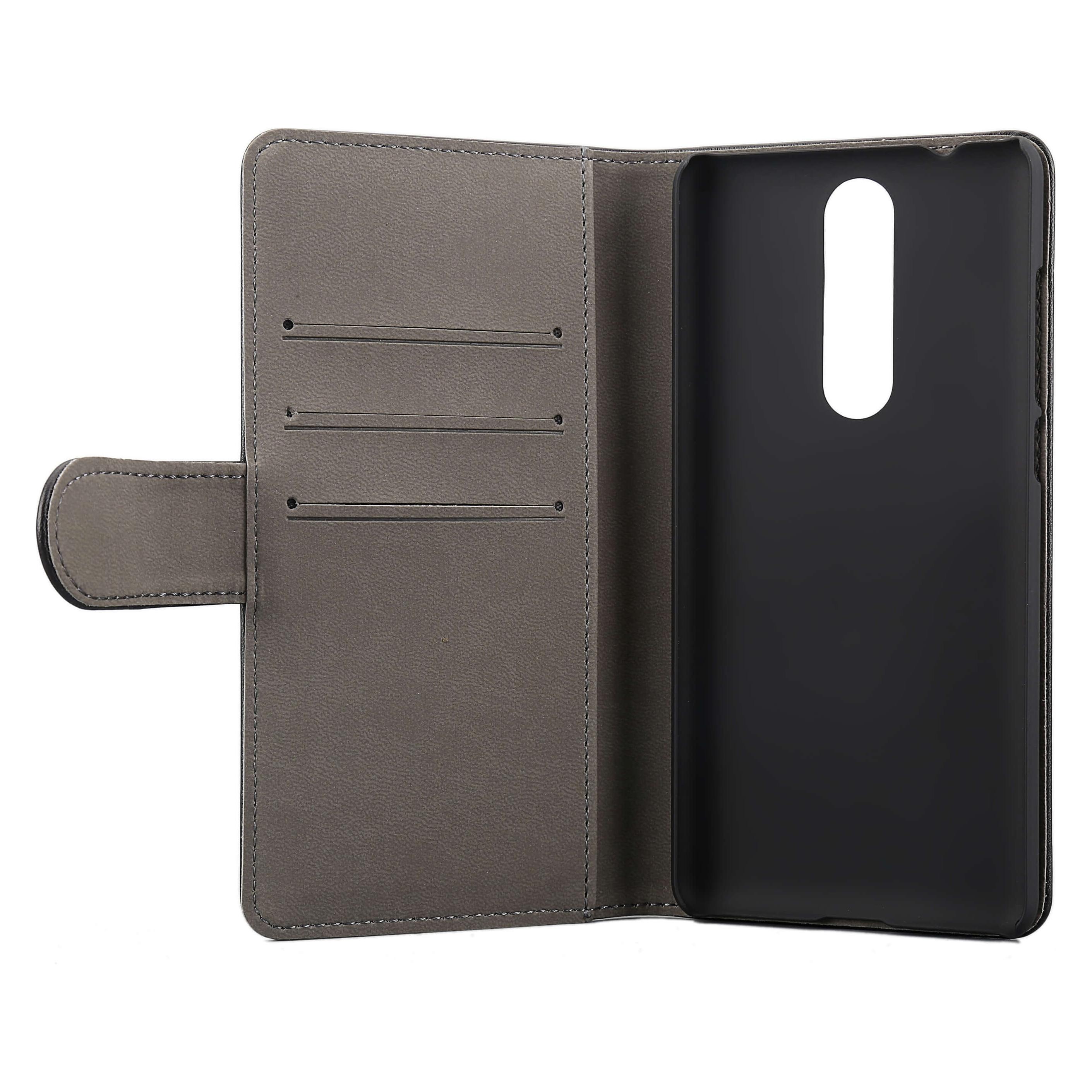 Carl GEAR Wallet Sort Til 3 Kort (Nokia 5.1) (658640)
