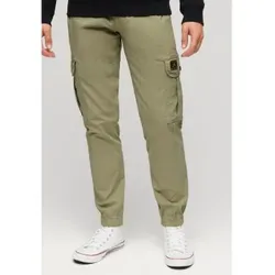 Superdry für Herren. M7011131A Maßgeschneiderte Cargohose Für Grün (30/32), Lässig, Baumwolle