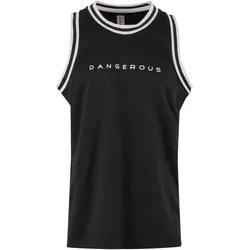 Dangerous, Herren, Sportshirt, Tank Tops Extra jet black XXL (XXL), Schwarz