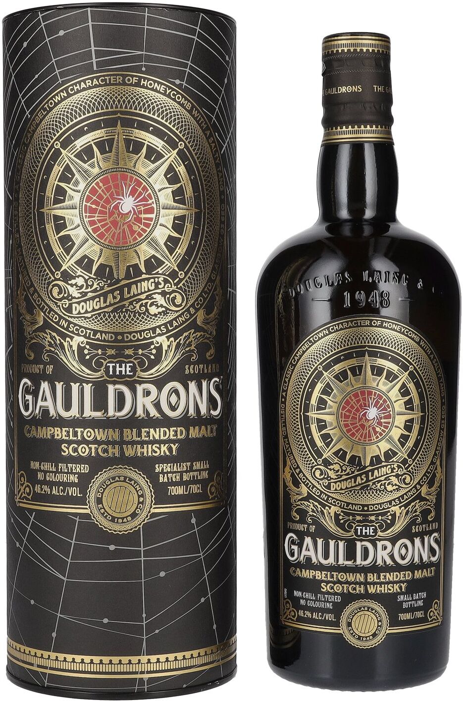 Douglas Laing & Co. Douglas Laing THE GAULDRONS Small Batch Bottling 46,2% Vol. 0,7l in Geschenkbox