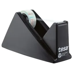 tesa Tischabroller »DESK DISPENSER ECONOMY RECYCLED« mit Klebeband CRYSTAL RECYCLED 1, 1.9 cm