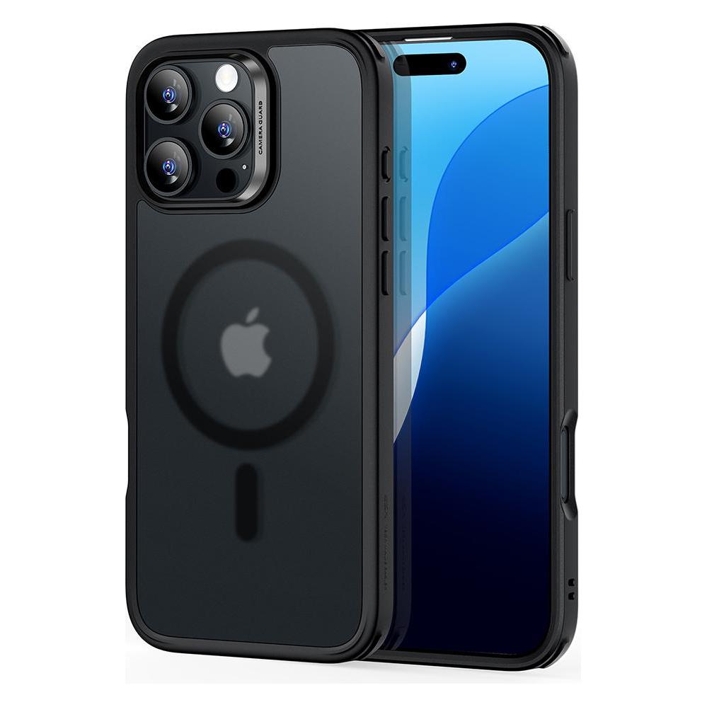 ESR Etui Classic Hybrid HaloLock do iPhone 16 Pro Max (czarne) (Apple iPhone 16 Pro Max) (1A7700202)
