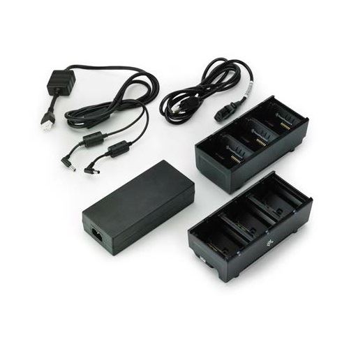 Zebra 3 SLOT BATT CHARGER EU PWR COR