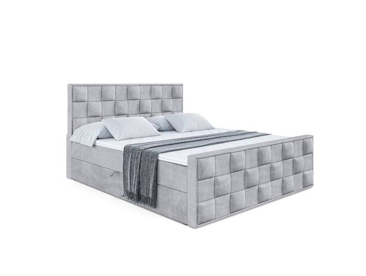 BOXBETT ZAFIRA - 160x200 - H3 - Hellgrau
