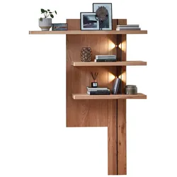 Wohnconcept Wandpaneel Donna Holz Braun Wildeiche