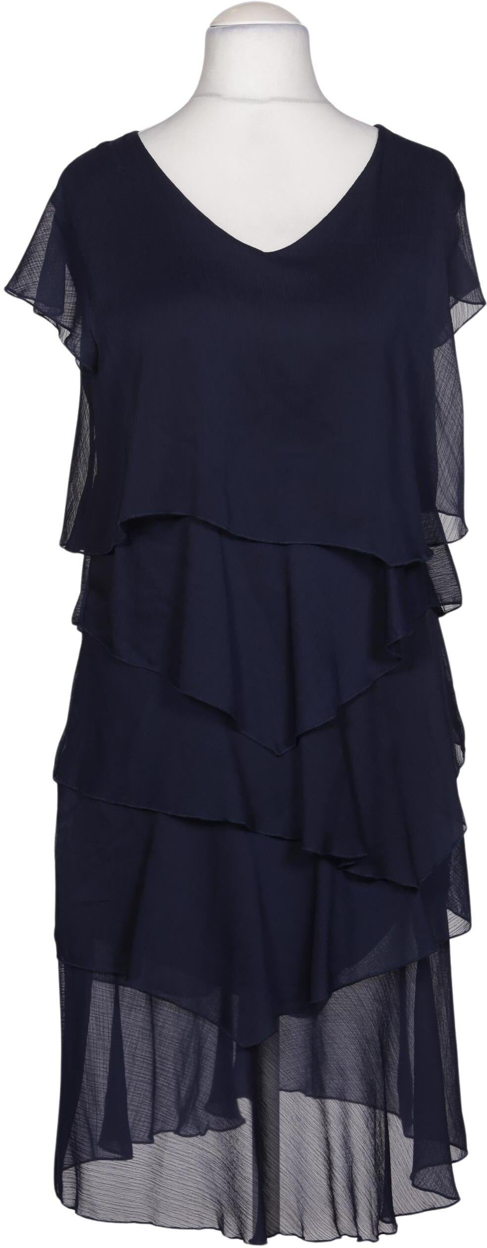 Kriss Trading Sweden Damen Kleid, Marineblau, Gr. S, Synthetik - Second Hand