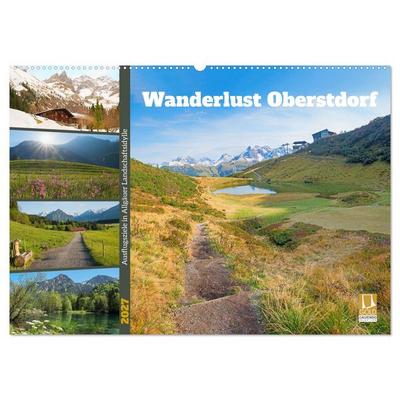 Wanderlust Oberstdorf (Wandkalender 2027 DIN A2 quer), CALVENDO Monatskalender