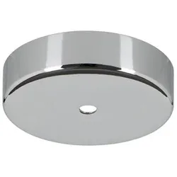 Bailey Deckenkappe Metall chrom + transparente Zugentlastung