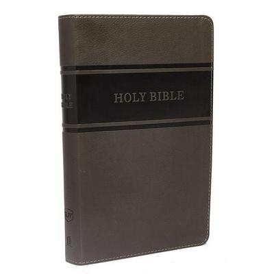 KJV, Deluxe Gift Bible, Imitation Leather, Gray, Red Letter Edition, Gebundene Ausgabe von Thomas Nelson, Thomas Nelson Publishers, 978-0-7180-9782-0