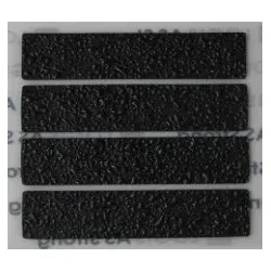 Logis Grips Pads 80mm x 20mm selbstklebende Antirutschpads - rechteckig, Pack = 4 Stück