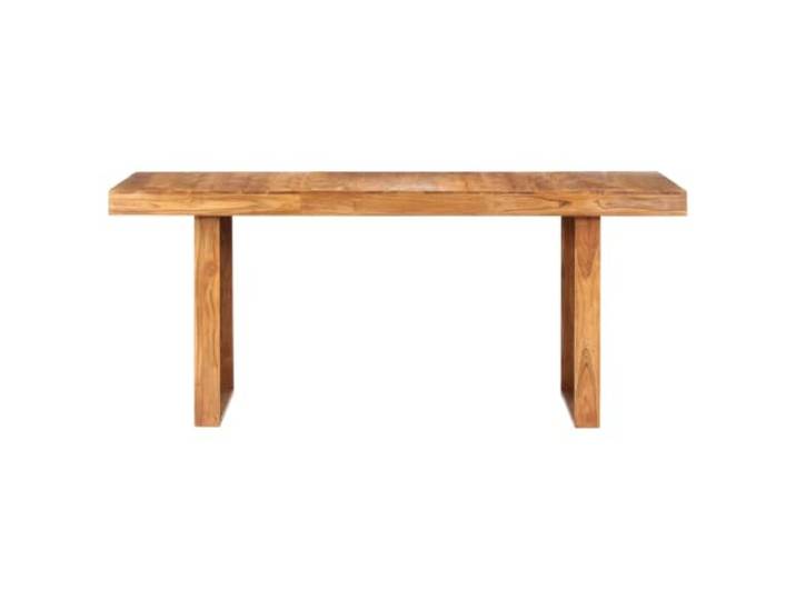 GPUTYGHN Esstisch Massivholz Akazie 180x90x75 cm Akazien-Massivholz,honigfarbenes Finish,Vintage-Look,Retro-Stil,Esszimmer