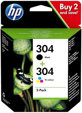 HP 304 (3JB05AE) Multipack Negro + Color
