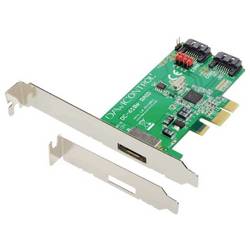 Dawicontrol DC-610E RAID 3 Port PCI-Express Karte SATA PCIe x1 DC-610E BLISTER