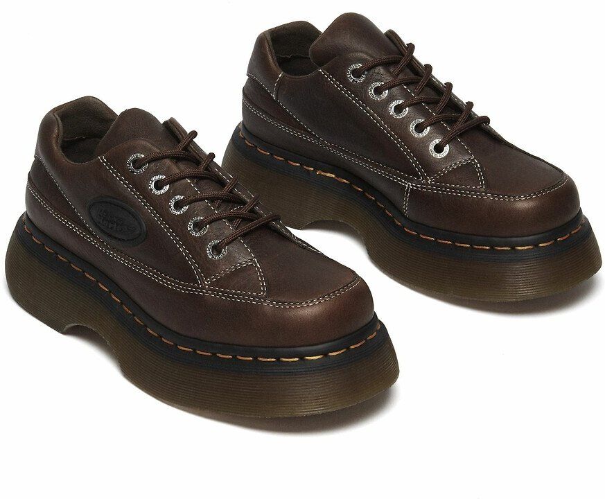 DR. MARTENS Chaussures Buzz en cuir Milled Nappa