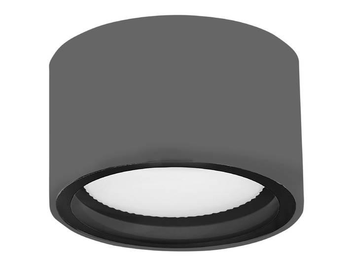 Plafonnier extérieur Focus 10 x 7 x 10cm Gris/Gris foncé