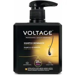 DVA Electric, Shampoo, Voltage Cosmetics Prebiotic Hair Technology Repairing Shampoo mit Marulaöl 500ml (Flüssiges Shampoo, 500 ml)