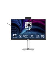Philips 27B2U4601H 4000 Series LED-Monitor 68,6 cm 27" 2560 x 1440 QHD @ 120 Hz IPS 1500:1 HDMI DisplayPort USB-C Lautsprecher Silber holzkohlefarben (27B2U4601H/00)