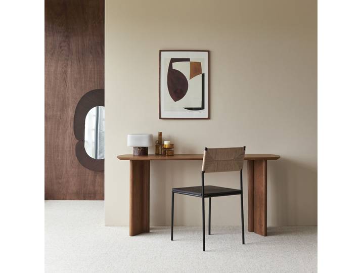 Konsole aus massiver Akazie Suzanne - Braun - Acacia