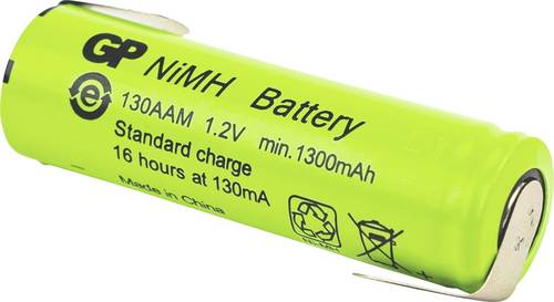 GP Ni-MH Industrial 1300 AAM 1A1P-C1 Mignon (AA)-Akku NiMH 1.2V 1300 mAh 1St.