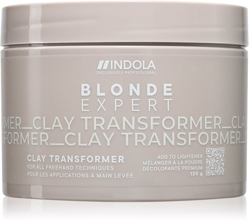 Indola Blond Expert Clay Transformer poudre décolorante pour cheveux blonds 120 g