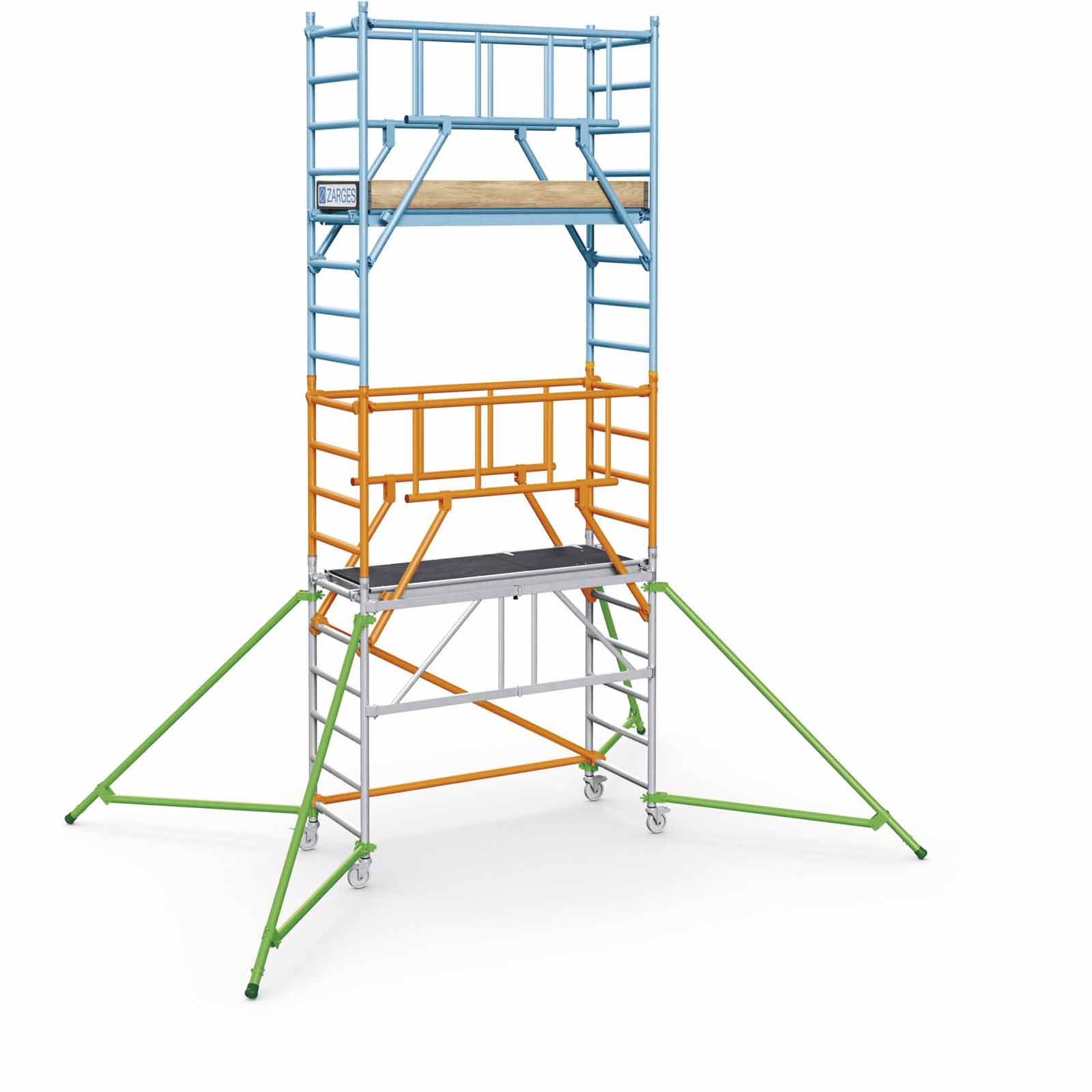 Zarges PaxTower Bordbrett-Paket (braunes Paket) 53552