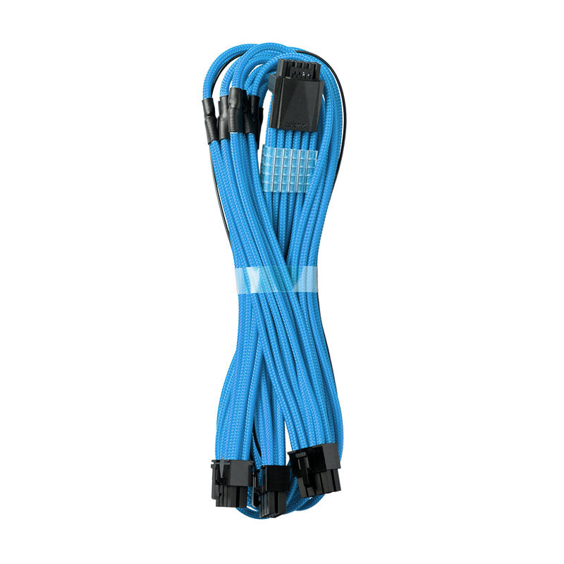 CableMod C-Series PRO ModMesh 12VHPWR auf 3x PCI-e Kabel für Corsair - 60cm, hellblau