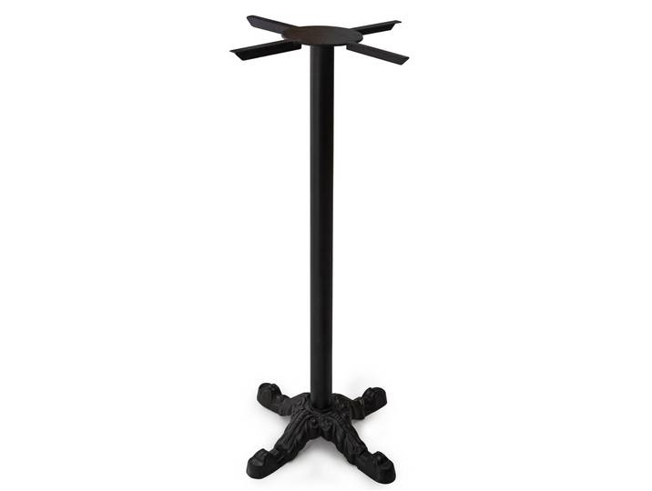 Tischgestell für Bartisch, Material Metall, schwarz lackiert