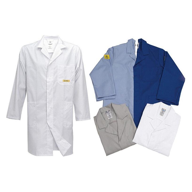 HB Schutzbekleidung ESD Arbeitsmantel CONDUCTEX, langarm, Damen, blau, Grösse 2XL (XXL) (08005 48019 000 41-XXL)