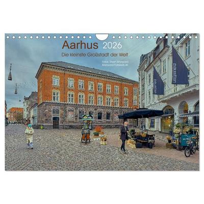 AARHUS, die kleinste Großstadt der Welt (Wandkalender 2026 DIN A4 quer), CALVENDO Monatskalender