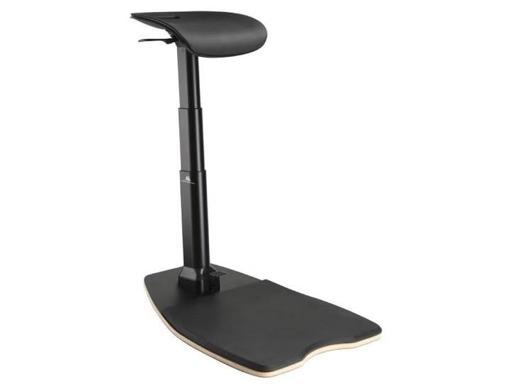 Chaise de bureau assis-debout ergonomique Maclean MC-872