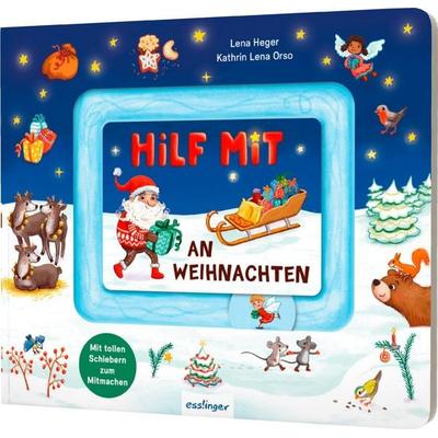Meine Schiebebahn-Pappe: Hilf mit an Weihnachten, Gebundene Ausgabe von Kathrin Lena Orso, Esslinger in der Thienemann-Esslinger Verlag GmbH