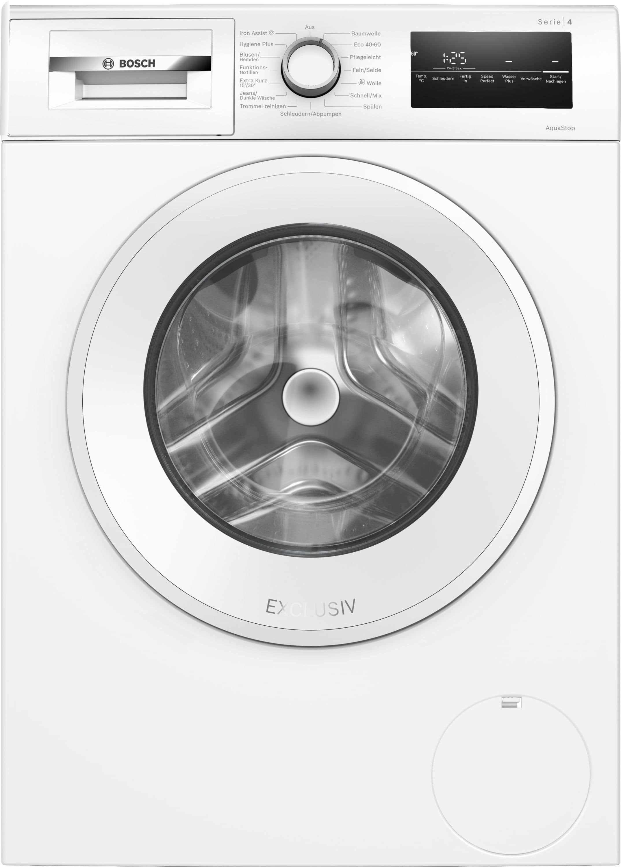 Bosch Serie 4 WAN2829E 8 kg Frontlader Waschmaschine 1400 U/min aquaStop Funktion (Weiß) jetzt zusätzlich 50¤ Cashback sichern*!