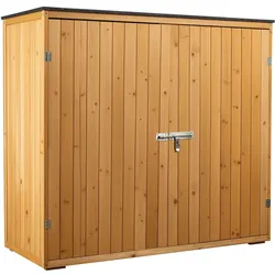 Wiltec, Gartenhaus + Gartenschrank, Gartenhaus holz Doppeltür Gerätehaus Geräteschuppen Gartenschrank Garten
