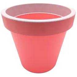 Pflanztopf 29cm Blumentopf Pflanzkübel Blumenkübel Übertopf Gartendeko lachs 29