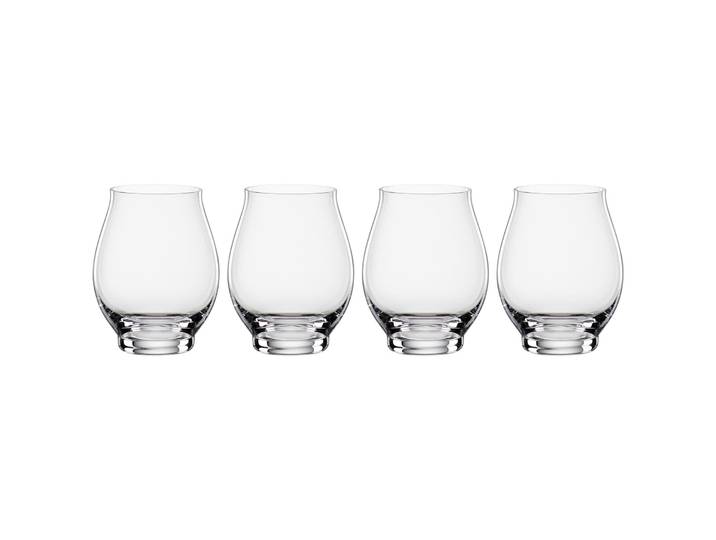 Glas SPIEGELAU Flavored Water Gläser Special Glasses 450 ml 4er Set transparent , bunt (transparent), Glas, Trinkgefäße, Glas